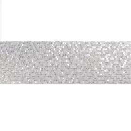 плитка настенная mos hit gris серый 25x75 49668