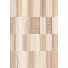 плитка настенная нидвуд 3д 27,5х40 бежевый ск000032248