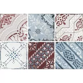 Плитка настенная Portofino multi многоцветный 01 20х20 (1м2/96м2) 10101004603