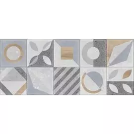 плитка настенная (рельеф) supreme multi многоцветный 03 25х60