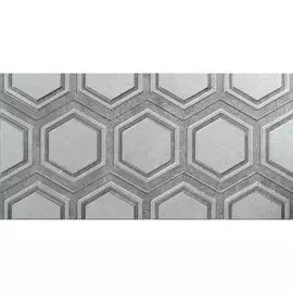 Плитка настенная Рона 25х50 серый 046475