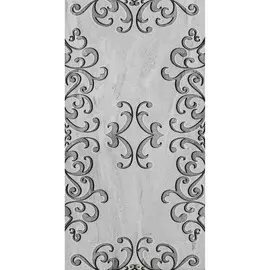 Плитка настенная Sezar grey Platinum Glossy Cer 30х60 серый