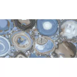 плитка настенная синяя 25*50 052155