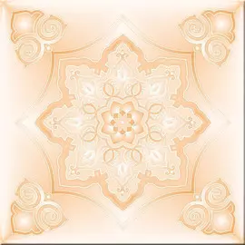 Плитка потолочная Шахерезада 11 абрикос 8шт