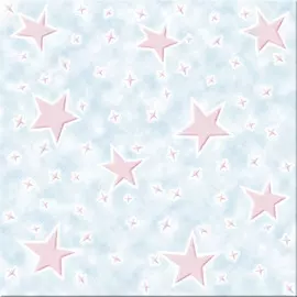 Плитка потолочная Звездопад 2/3 голубой/розовый 8шт