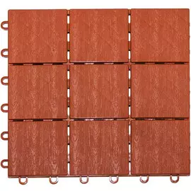 Плитка садовая декоративная 30*120см /4шт/ терракот