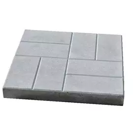 Плитка тротуарная 8 кирпичей 40*40 серая