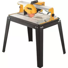 Плиткорез электрический TSD-180В, 600 Вт, диск 180х2.2х22.2/ DENZEL 96510