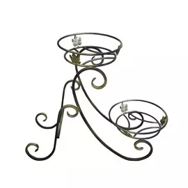 Подставка для цветов Дуэт 4 круг на 2 горшка