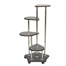 Подставка для цветов "Четверочка" венге 1616077906