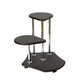 Подставка для цветов "Двоечка" венге 2978347606