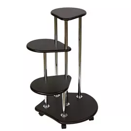 Подставка для цветов "Троечка" венге 5695716606