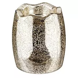 Подсвечник 10*8*8см стеклянный 594-086