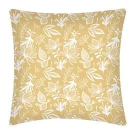 подушка декоративная 40*40 bonita, иммортель, желтая