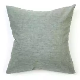 подушка декоративная nrava 44*44см рогожка зеленый
