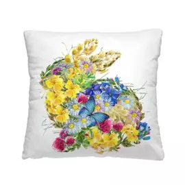 подушка декоративная волшебная ночь 40x40см полиэстер многоцветный 197154