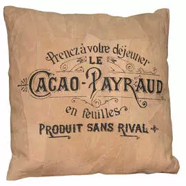 Подушка кожаная CACAO (40x40)