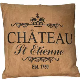 Подушка кожаная CHATEAU (40x40)