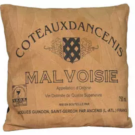 Подушка кожаная MALVOISE (40x40)