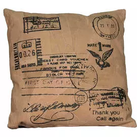 Подушка кожаная MULTI STAMP (40x40)