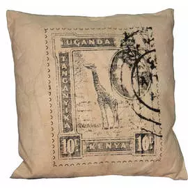Подушка кожаная UGANDA (40x40)