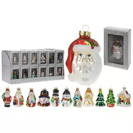 Подвесное елочное украшение Рождественский персонаж стекло AVB504020