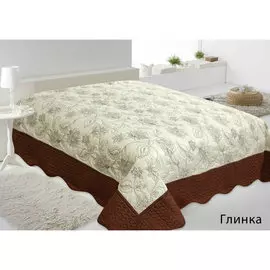Покрывало с вышивкой Глинка 170*240см