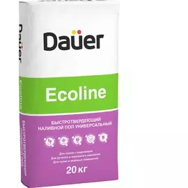 Пол наливной быстротвердеющий DAUER ECOLINE, 20 кг