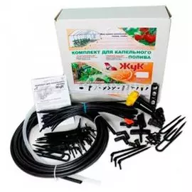 Полив капельный Жук комплект ПАРНИКОВЫЙ 30 растений