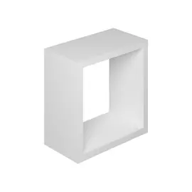 полка мебельная квадратная 240х240х124 (белый)