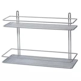 полка прямоугольная 2-ярусная vanstore classic