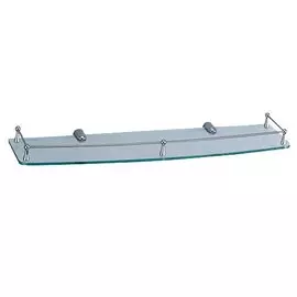 Полка стеклянная К-555 хром Wasser Kraft