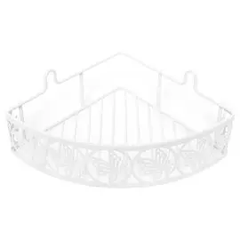 Полка угловая белая 211-08