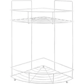 полка угловая двухъярусная w2348ap-2 рыжий кот металл белый 004724