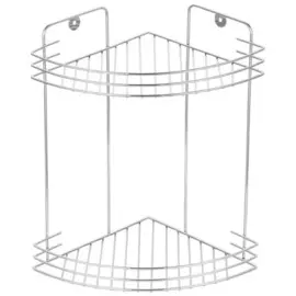 полка угловая двухъярусная w2672с-2 рыжий кот металл 005393