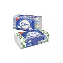 полотенца бумажные 75листов "bouquet" bouquet двухслойные