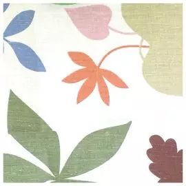 Полотенце кухонное 40*60 Лен, Пестрые листья
