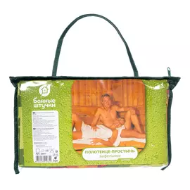 полотенце-простынь вафельное банное, цветное с рисунком 80*150см банные штучки