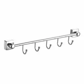 полотенцедержатель 35 см с 5 крючками "keiz"