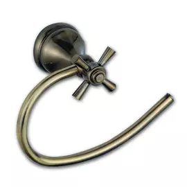 Полотенцедержатель-кольцо бронза, DRAGO, 12511