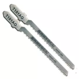 полотна для эл.лобзика по ламинату и дереву 55 х 1,4 мм, тип t101ao (фигурный рез) 2шт/уп santool 03