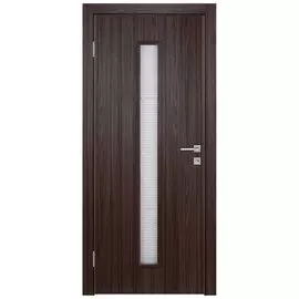 Полотно дверное 705 CHOCO ДО 700 со стеклом SATINATO