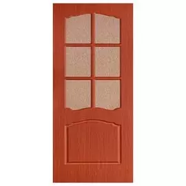 Полотно дверное Альфа ДО 600 итальянский орех ПВХ
