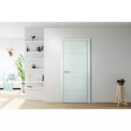 полотно дверное глухое arvika 2000х600мм.,эмаль, цвет белый