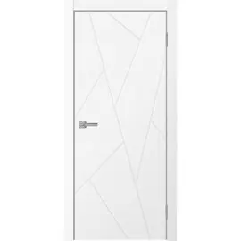 полотно дверное глухое neo 3215 2000х800мм.,пвх, цвет белый ясень