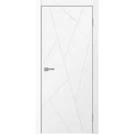 полотно дверное глухое neo 3215 2000х900мм.,пвх, цвет белый ясень