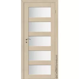 Полотно дверное ЭКО 5 ДО 700 беленый дуб