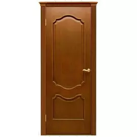 Полотно дверное Милана ДГ 600 темный орех ПВХ