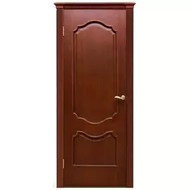 Полотно дверное Милана ДГ 800 темный орех ПВХ
