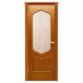 Полотно дверное Милана ДОФ 600 миланский орех ПВХ